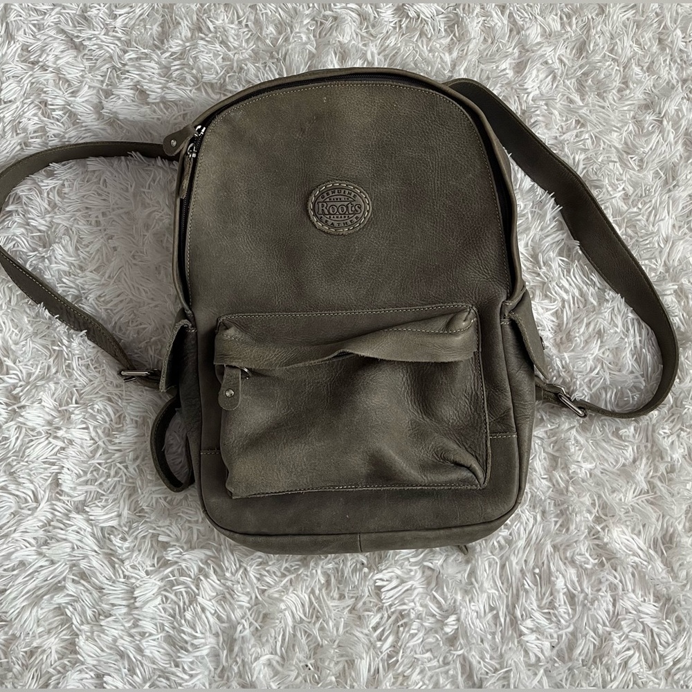 Roots Genuine leather backpack